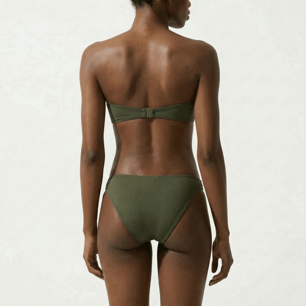 Bandeau Top Olive - Bikini_Top - K A M P O S