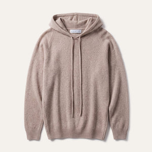 Cashmere Hoodie Sand - Hoodie - K A M P O S