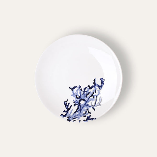 Dinner Plate Coral Blue - Pottery - K A M P O S