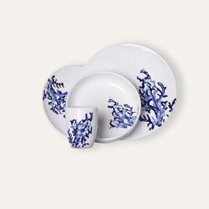 Glass Coral Blue - Pottery - K A M P O S