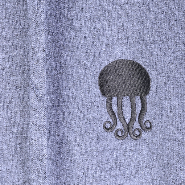 Hoodie Jellyfish Grey - Hoodie - K A M P O S