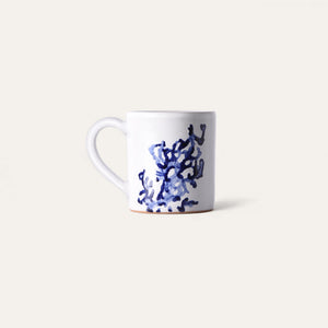 Mug Coral Blue - Pottery - K A M P O S