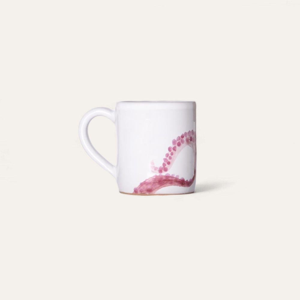 Mug Octopus Pink - Pottery - K A M P O S
