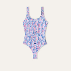Olympic Coral Red - Onepieceswimsuit_Woman - K A M P O S
