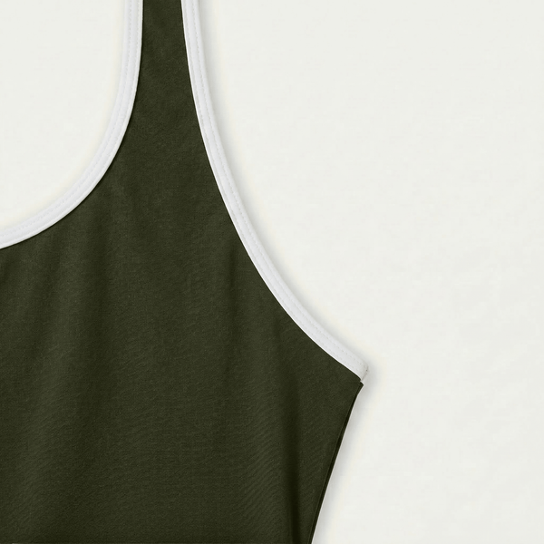 Olympic Olive - Onepieceswimsuit_Woman - K A M P O S