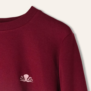 Sweater Octopus Burgundy - Hoodie - K A M P O S