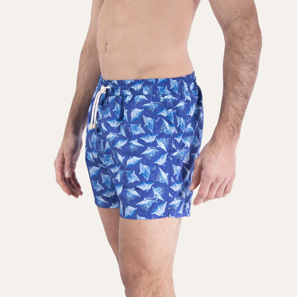 Swim Shorts Ray Navy - Swimshorts_Man - K A M P O S