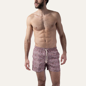 Swim Shorts Scales Olive - Swimshorts_Man - K A M P O S