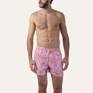 Swim Shorts Whale Skin Pink - Swimshorts_Man - K A M P O S