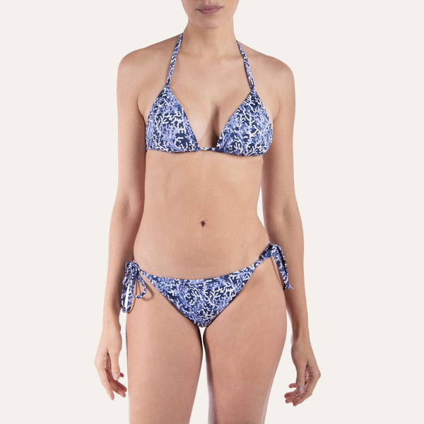 Tie - Side Top Coral Deep - Bikini_Top - K A M P O S