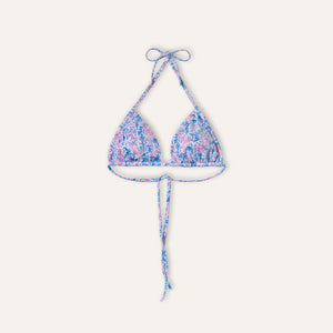 Tie - Side Top Coral Red - Bikini_Top - K A M P O S