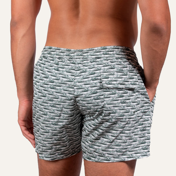Swim Shorts Sardine Olive - Swimshorts_Man - KAMPOS