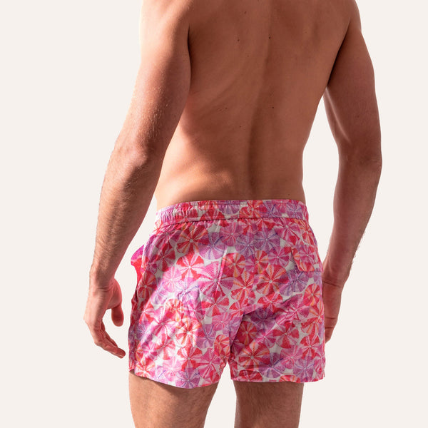 Swim Shorts Sea Urchin (Pink) - Swimshorts_Man - KAMPOS